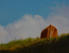 Landschaft mit Kuh Harzölfarbe auf Leinwand